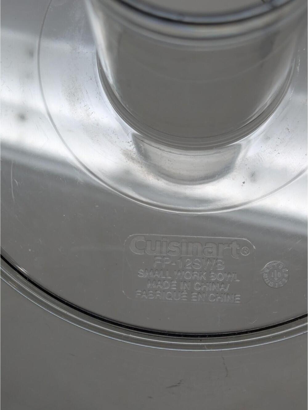 Cuisinart FP-12 Elite Collection Food Processor 3-Cup Small Work Bowl, FP-12SWB - Picture 3 of 4